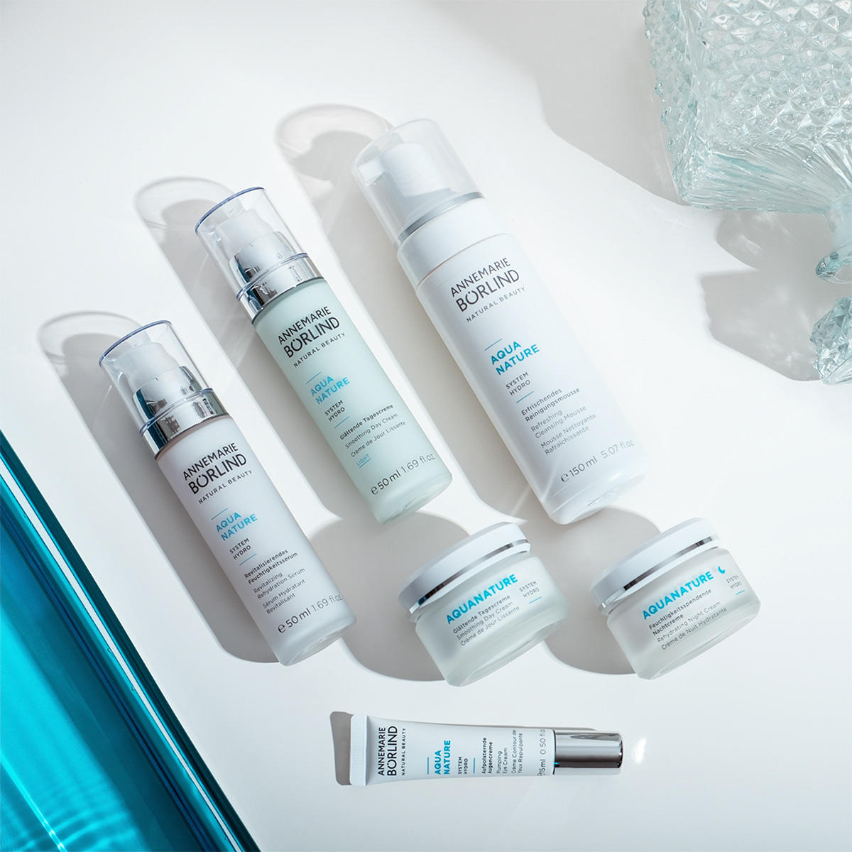 ANNEMARIE BÖRLIND AQUANATURE GEZICHTVERZORGING SET Love my Skin Limited Edition  - 6