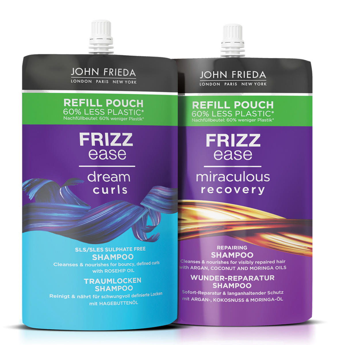 JOHN FRIEDA Frizz Ease Dream Curls Shampoo Refill 500 ml - 6