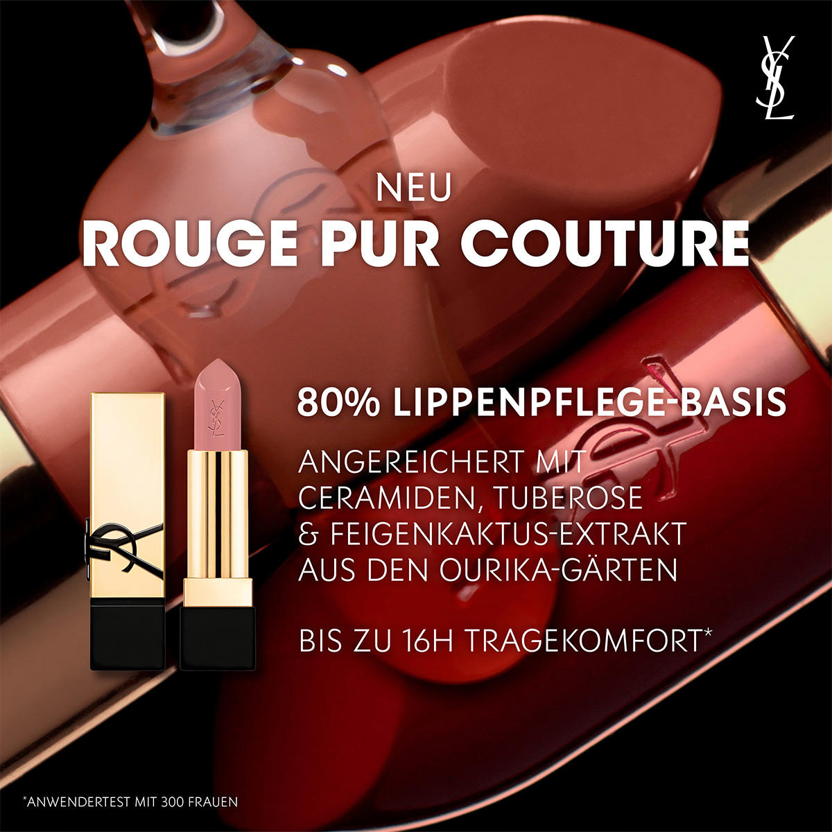 Yves Saint Laurent Rouge Pur Couture Lipstick R9 Brazen Bordeaux - 6