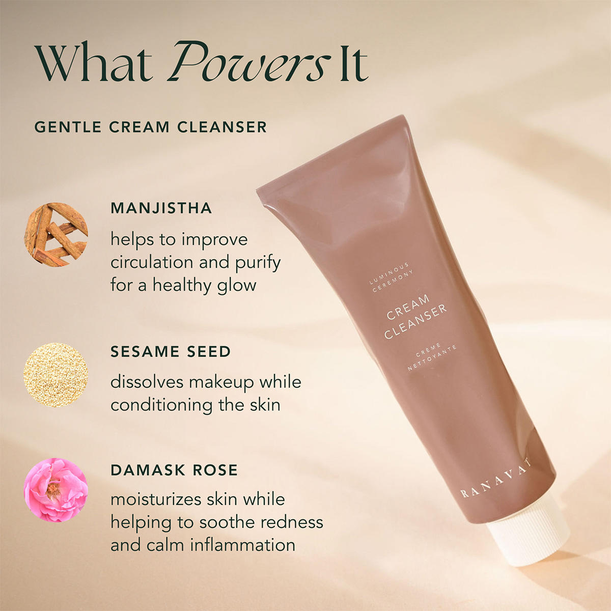 RANAVAT LUMINOUS CEREMONY Cream Cleanser 100 ml - 6