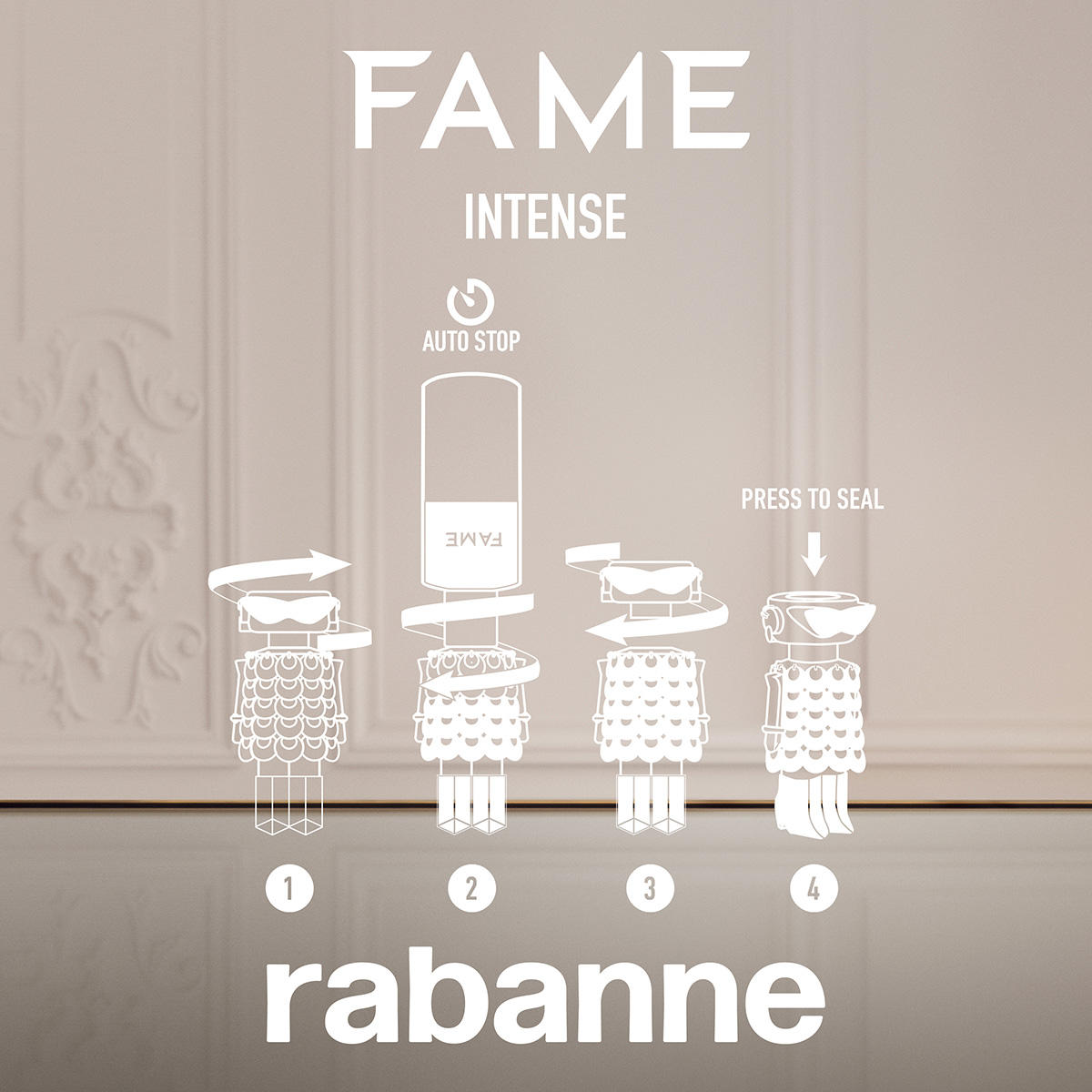rabanne Fame Intense Eau de Parfum Intense Refill 200 ml - 6