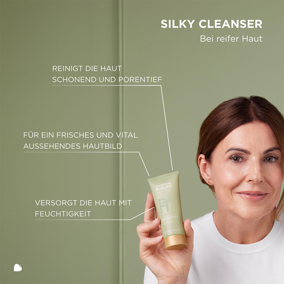 ANNEMARIE BÖRLIND NATUROYALE Silky Cleanser 125 ml - 6