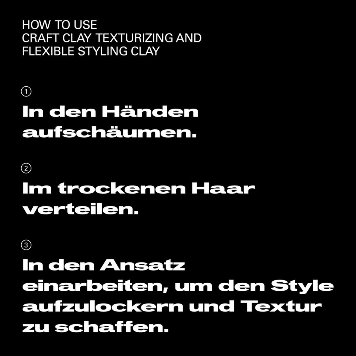 Sebastian Craft Clay Texturizing & Flexible Styling Clay mittlerer Halt 50 g - 6