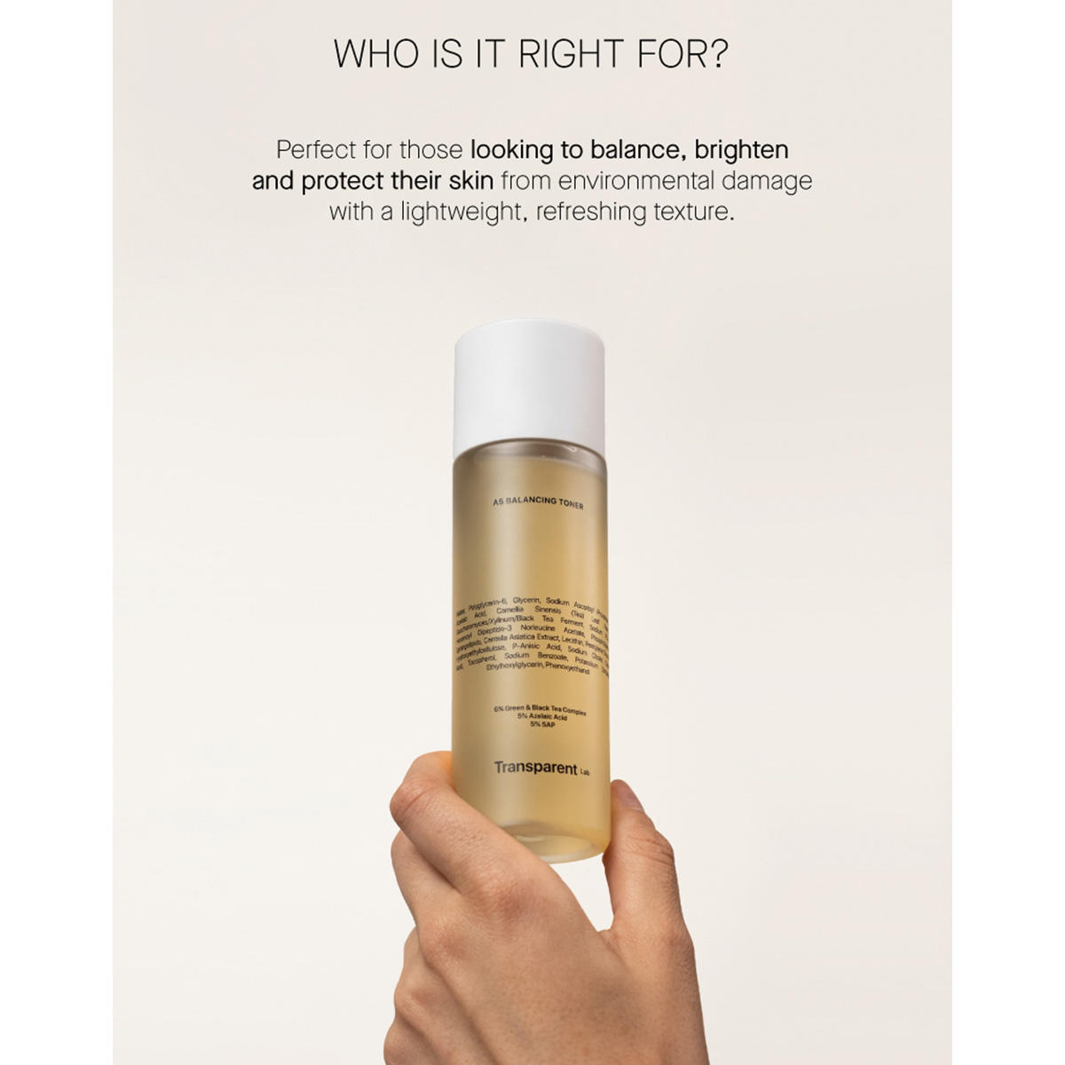 Transparent Lab A5 Balancing Toner 130 ml - 6