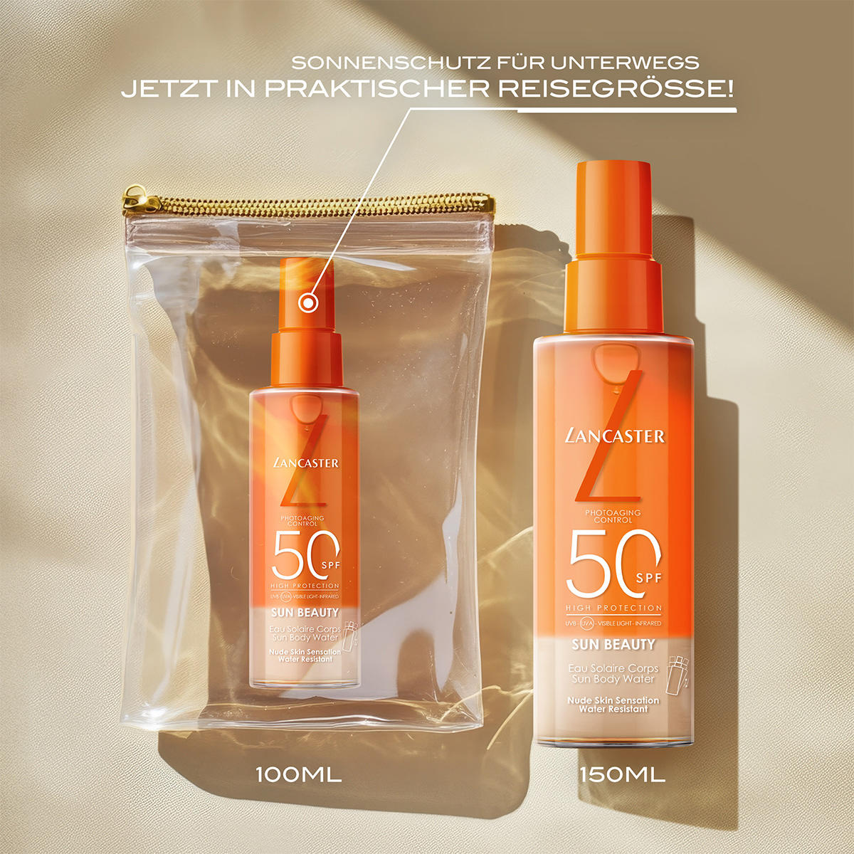 Lancaster Sun Beauty Sun Protective Water SPF50 150 ml - 7