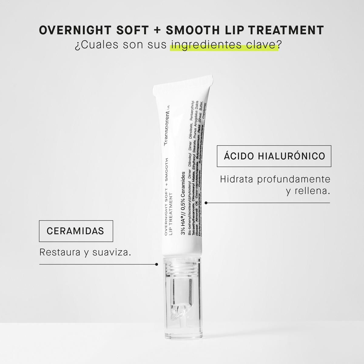 Transparent Lab Overnight Soft + Smooth Lip Treatment 15 ml - 7