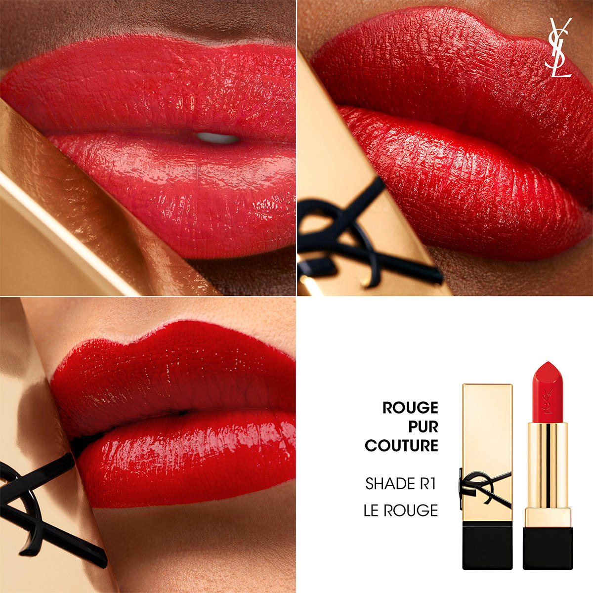 Yves Saint Laurent Rouge Pur Couture Lipstick R1 Le Rouge - 7
