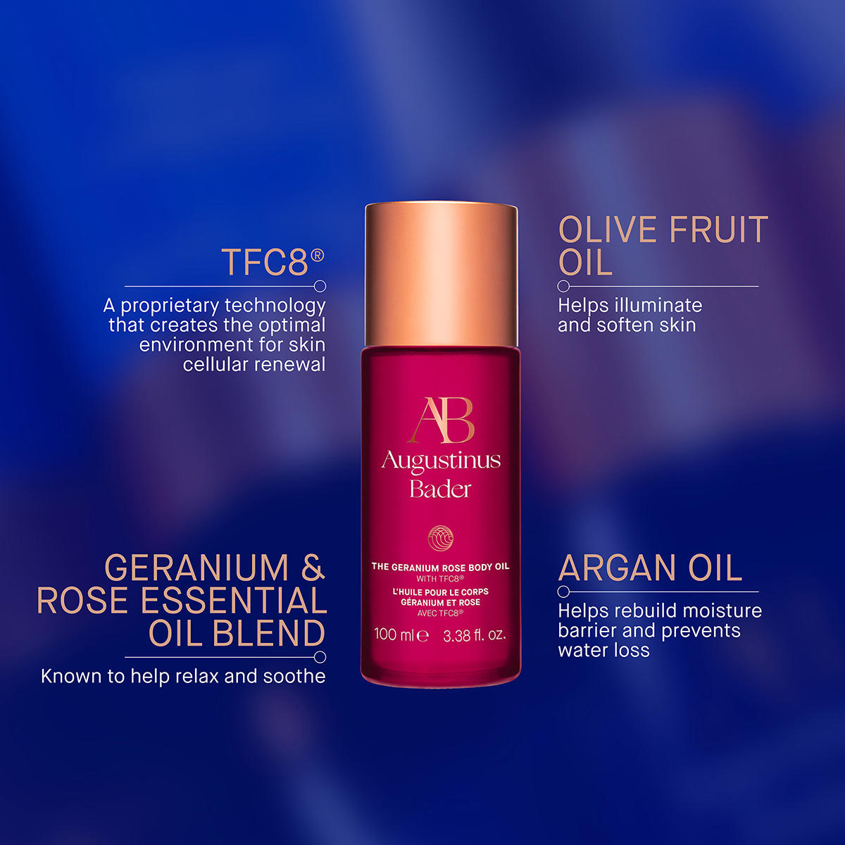 Augustinus Bader The Geranium Rose Body Oil 100 ml - 7
