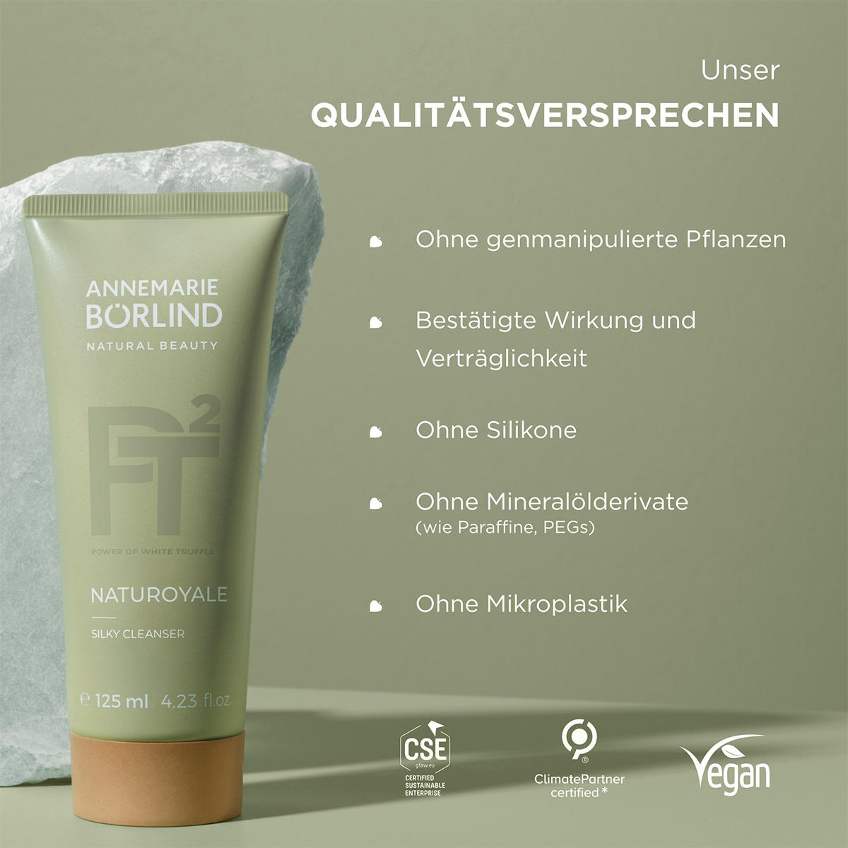 ANNEMARIE BÖRLIND NATUROYALE Silky Cleanser 125 ml - 7