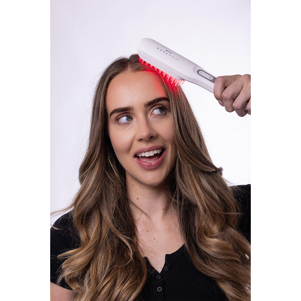 STYLPRO Red Light Hairbrush  - 7