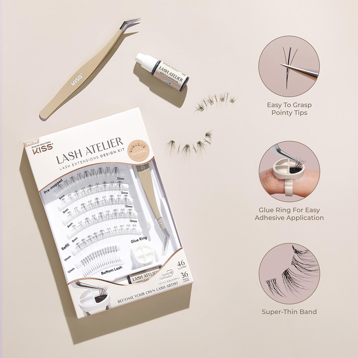 KISS Lash Atelier Design Kit 01  - 7