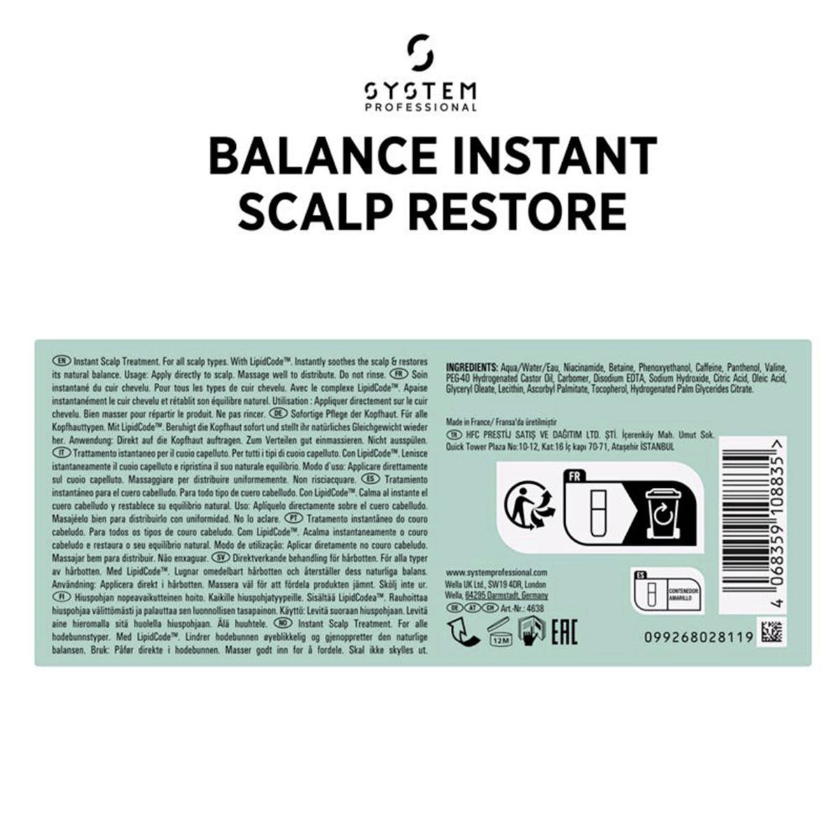 Lipid Coding System Professional LipidCode Balance B online kopen | baslerbeauty