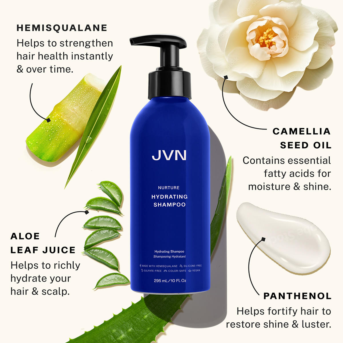 JVN NURTURE Hydrating Shampoo 295 ml - 7
