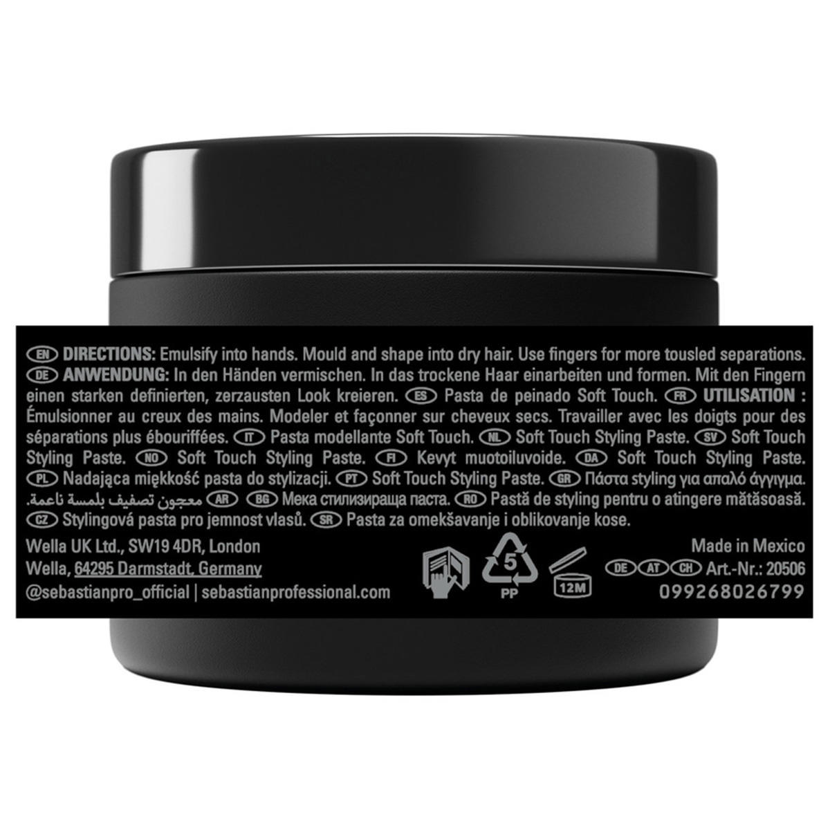 Sebastian Matte Putty Soft Touch Styling Paste 75 g - 7