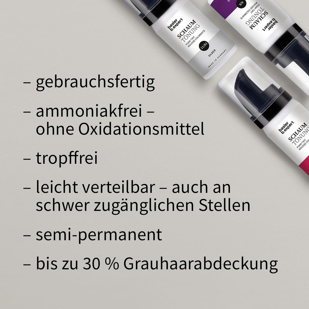 basler Schaumtönung 5/7 kastanienbraun, Inhalt 30 ml - 7