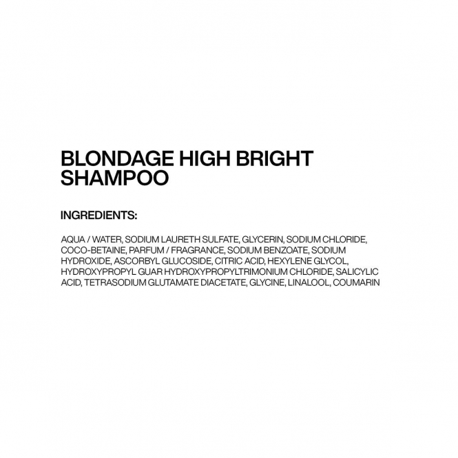 Redken blondage high bright Shampoo 300 ml - 7