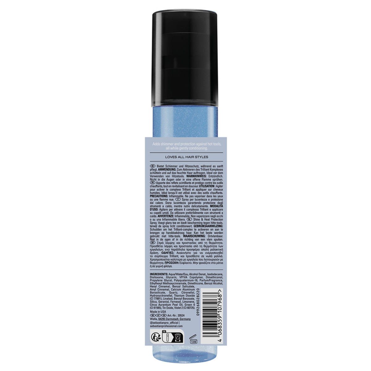 Sebastian Trilliant Shine and Heat Protection Spray 150 ml - 8
