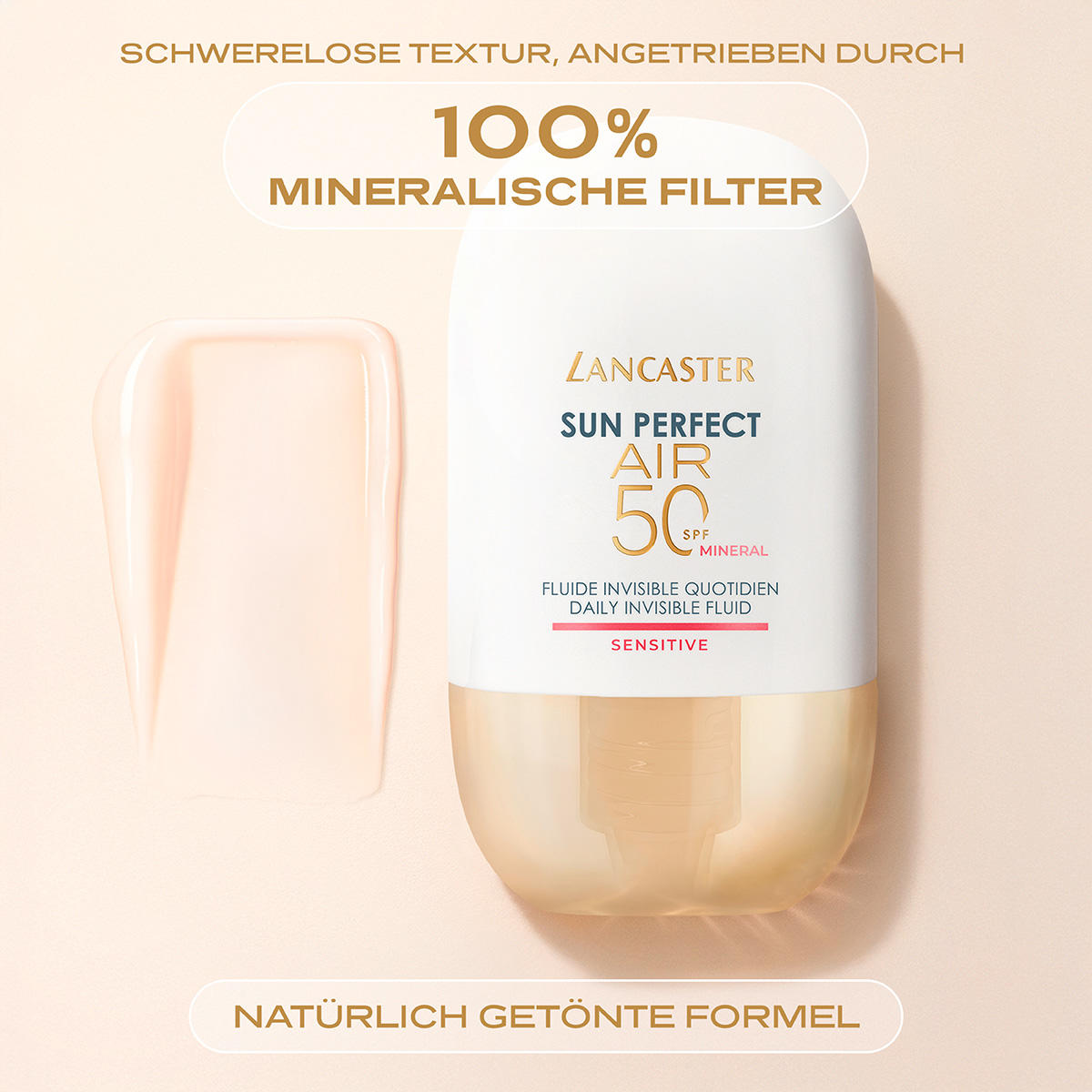 Lancaster Sun Perfect Air Daily Invisible Fluid SPF 50 Sensitive Mineral 40 ml - 8