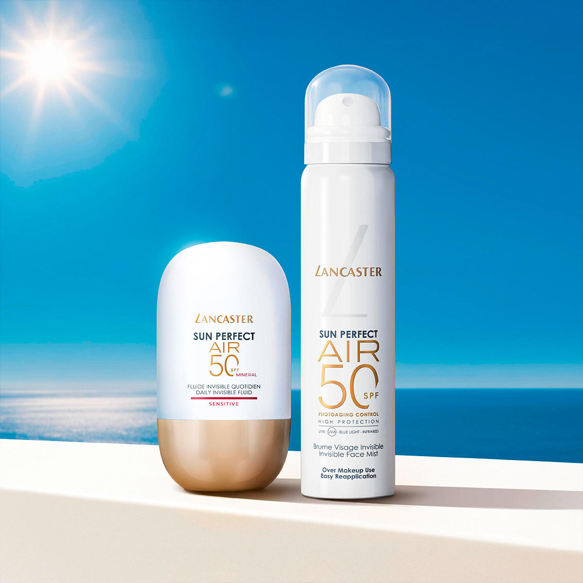Lancaster Sun Perfect Air Invisible Face Mist SPF 50 75 ml - 8