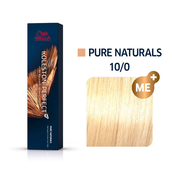 Wella Koleston Perfect ME+ Pure Naturals 10/0 Hell Lichtblond, 60 ml