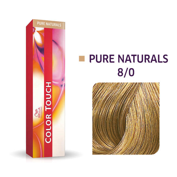 Wella Color Touch Pure Naturals 8/0 Hellblond
