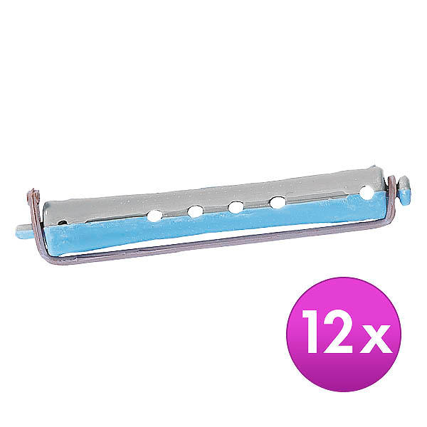Bigoudis pour permanentes réservés aux professionnels Bleu-Gris, Ø 13 mm, Par paquet 12 pièces