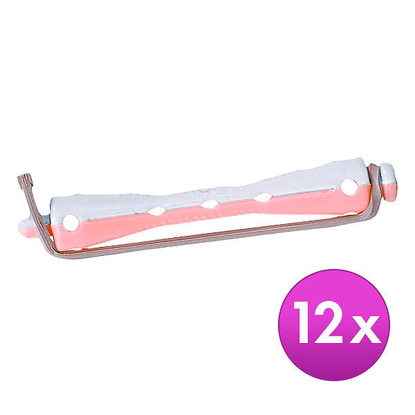 BHK Rizador corto de permanente profesional Blanco-rosa, Ø 6 mm, Por paquete de 12 piezas