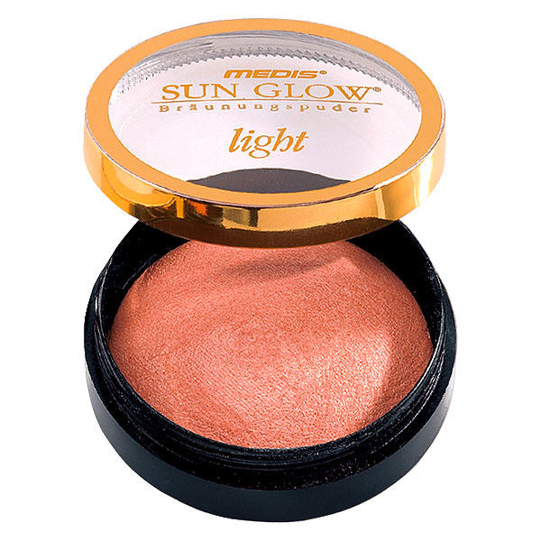 MEDIS SUN GLOW Poudre compacte Clair (1), Contenu 12 g