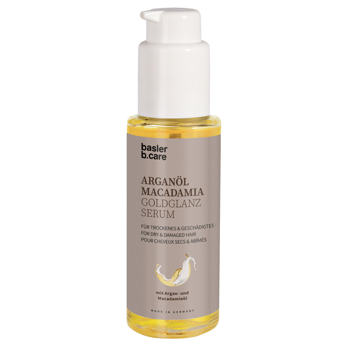 basler Arganöl Macadamia Goldglanz Serum