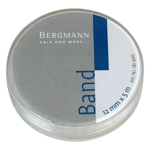 Bergmann Transparente pour toupet Largeur 12 mm, longueur 5 m.