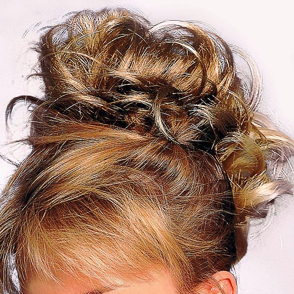Solida Bel Hair Fashionring Kerstin Marrón rubio medio con vetas