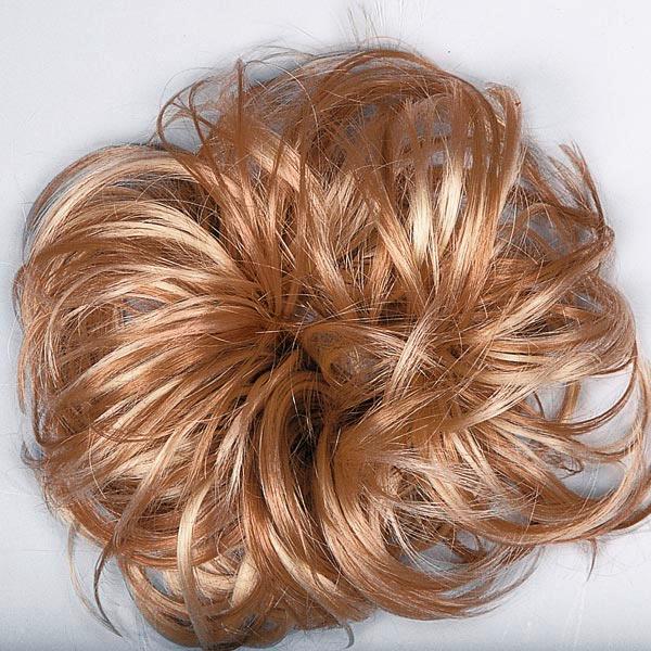 Solida Bel Hair Fashionring Kerstin Licht blond-rood gestreept
