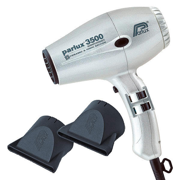 Parlux 3500 Supercompact Ceramic & Ionic Edition Silber-Metallic