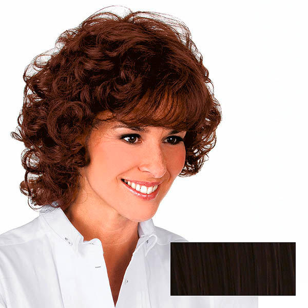 Gisela Mayer Parrucca di capelli sintetici Julia Nero