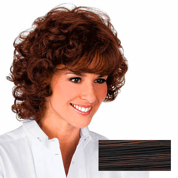 Gisela Mayer Parrucca di capelli sintetici Julia Marrone medio