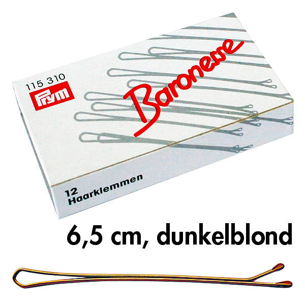 Prym Baronesse Pinces à cheveux Brun Clair