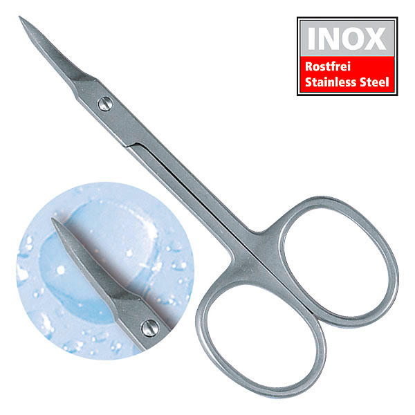 Titania Fine cuticle scissors Inox