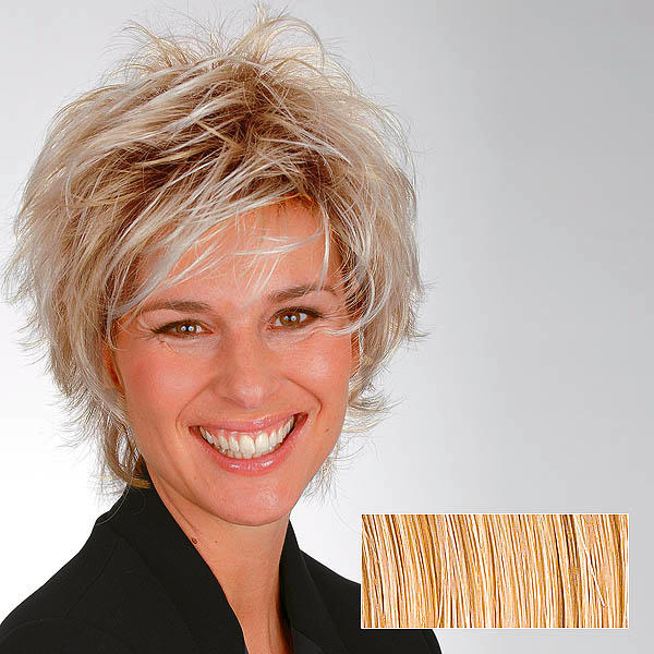 Gisela Mayer Perruque en fibre de Perruques en fibre de synthètiques Petra Blond Clair