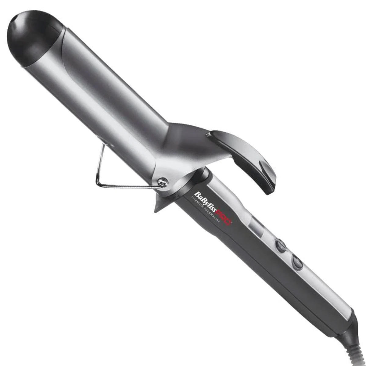 BaByliss PRO Ferro arricciacapelli in tormalina di titanio con morsetto Ø 38 mm