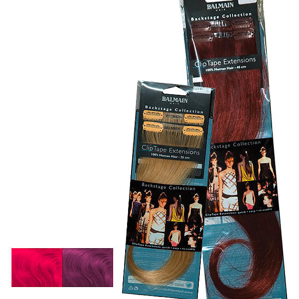 Balmain Clip Tape Extensions 25 cm Pink Delight