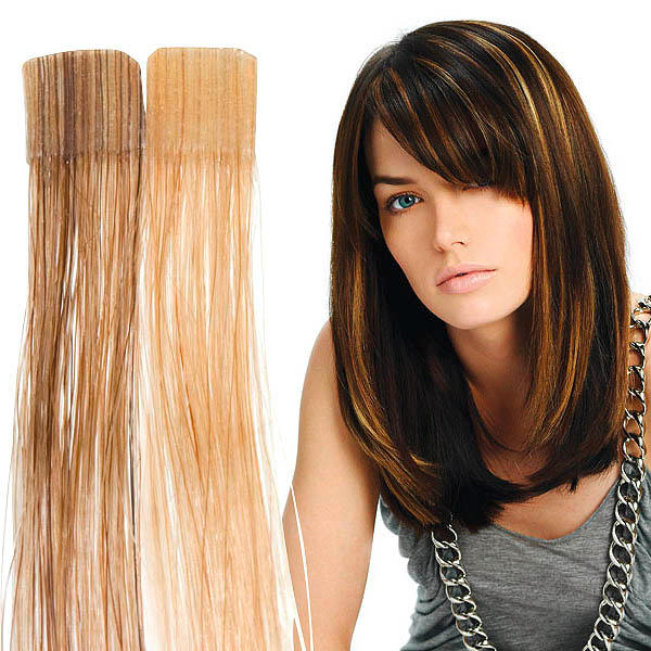 Balmain Color Flash Tape Extensions 40 cm Sand