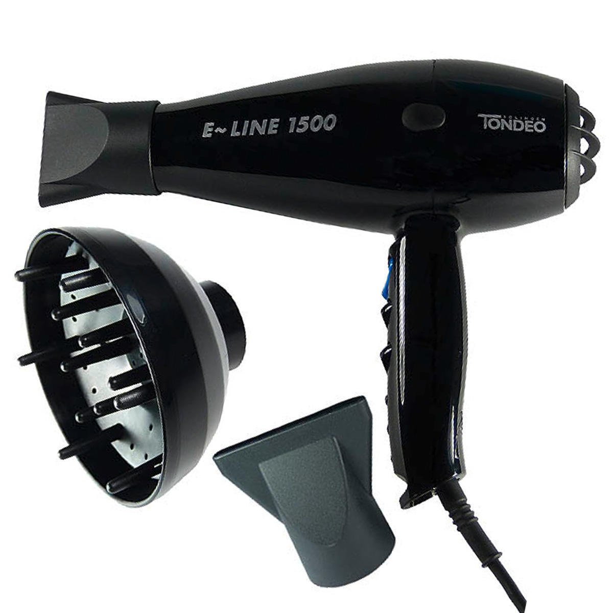 Tondeo Sèche-cheveux E-Line 1500 noir