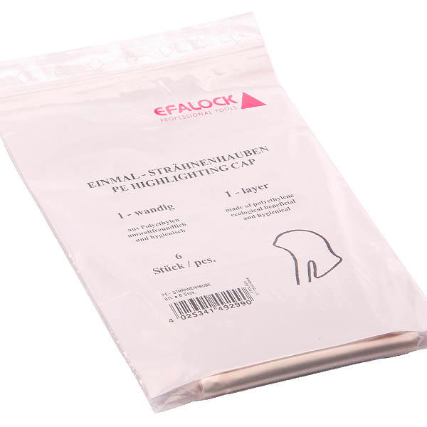 Efalock Bonnets à mèches à usage unique 6 bonnets par emballage