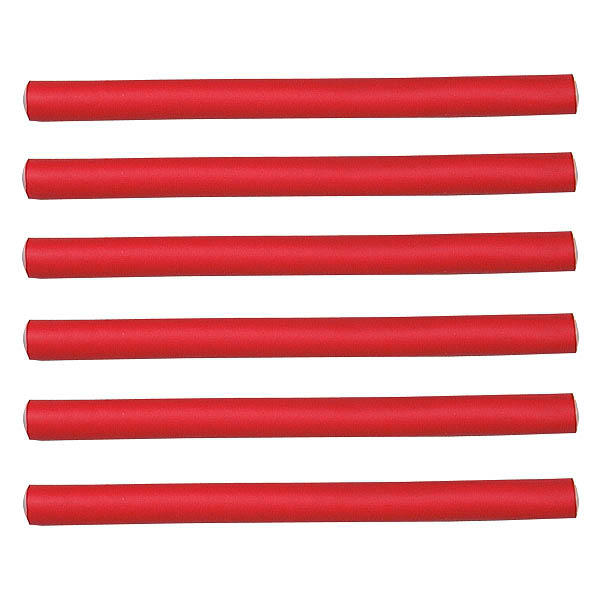 Efalock Flex-Wickler Rojo, Ø 12 mm, Por paquete de 6 piezas