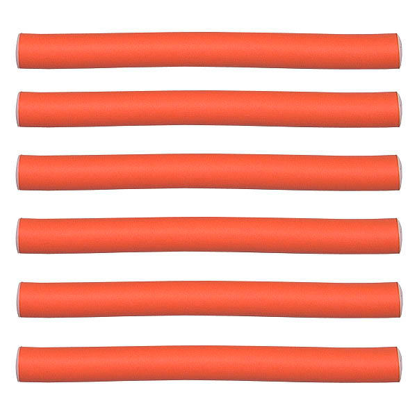 Efalock Flex-Wickler Orange, Ø 17 mm, Per package 6 pieces