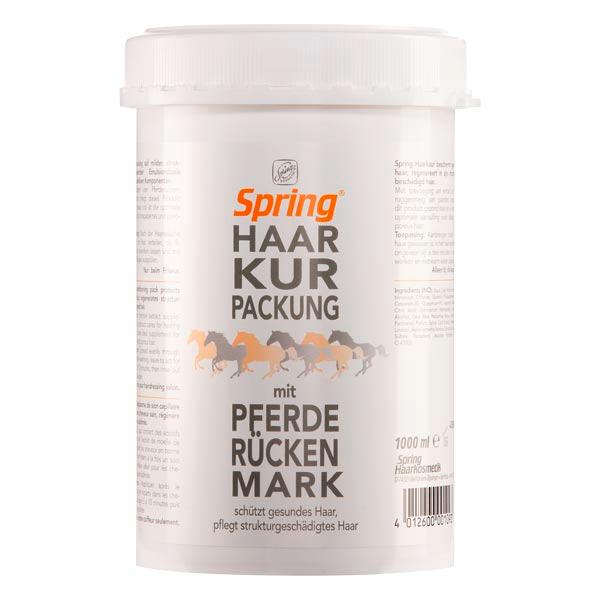 Spring Haarbehandelingspakket met ruggenmerg voor paarden 1 liter