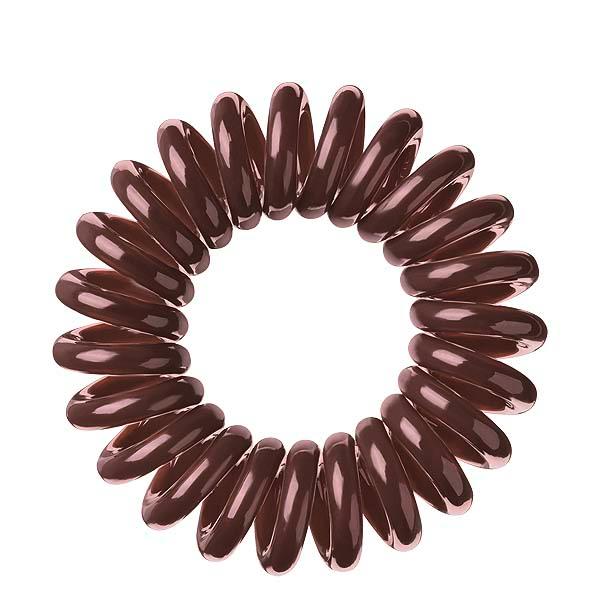 invisibobble Hair ties original Pretzel Brown, Per package 3 pieces