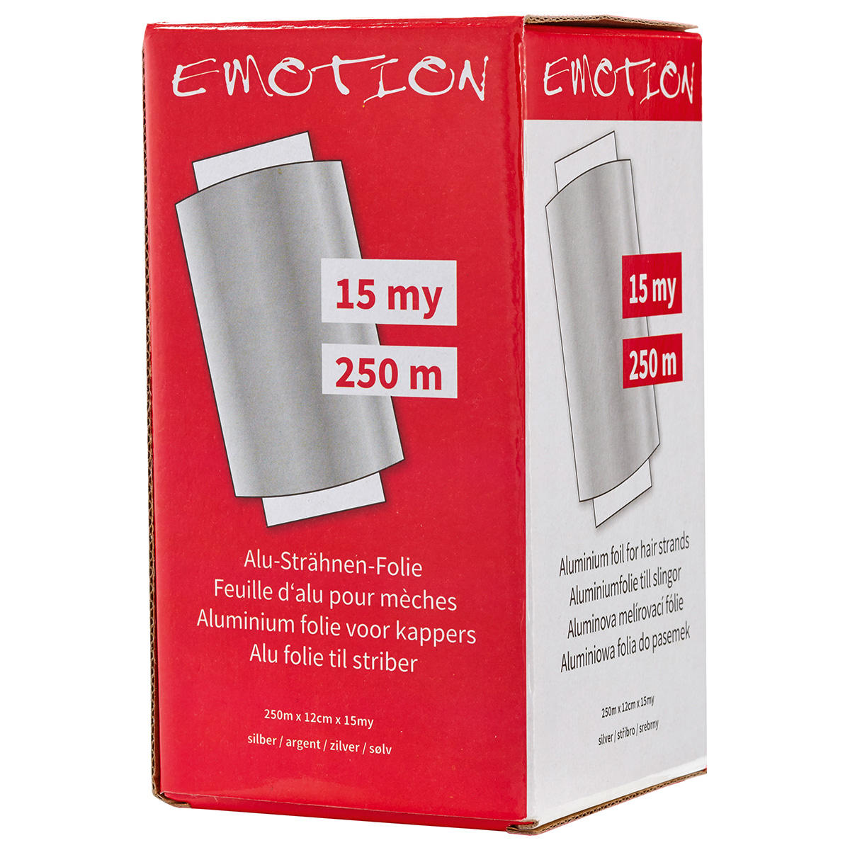 Efalock Aluminum foil 250m 250 m 12 cm silver, 15 μm
