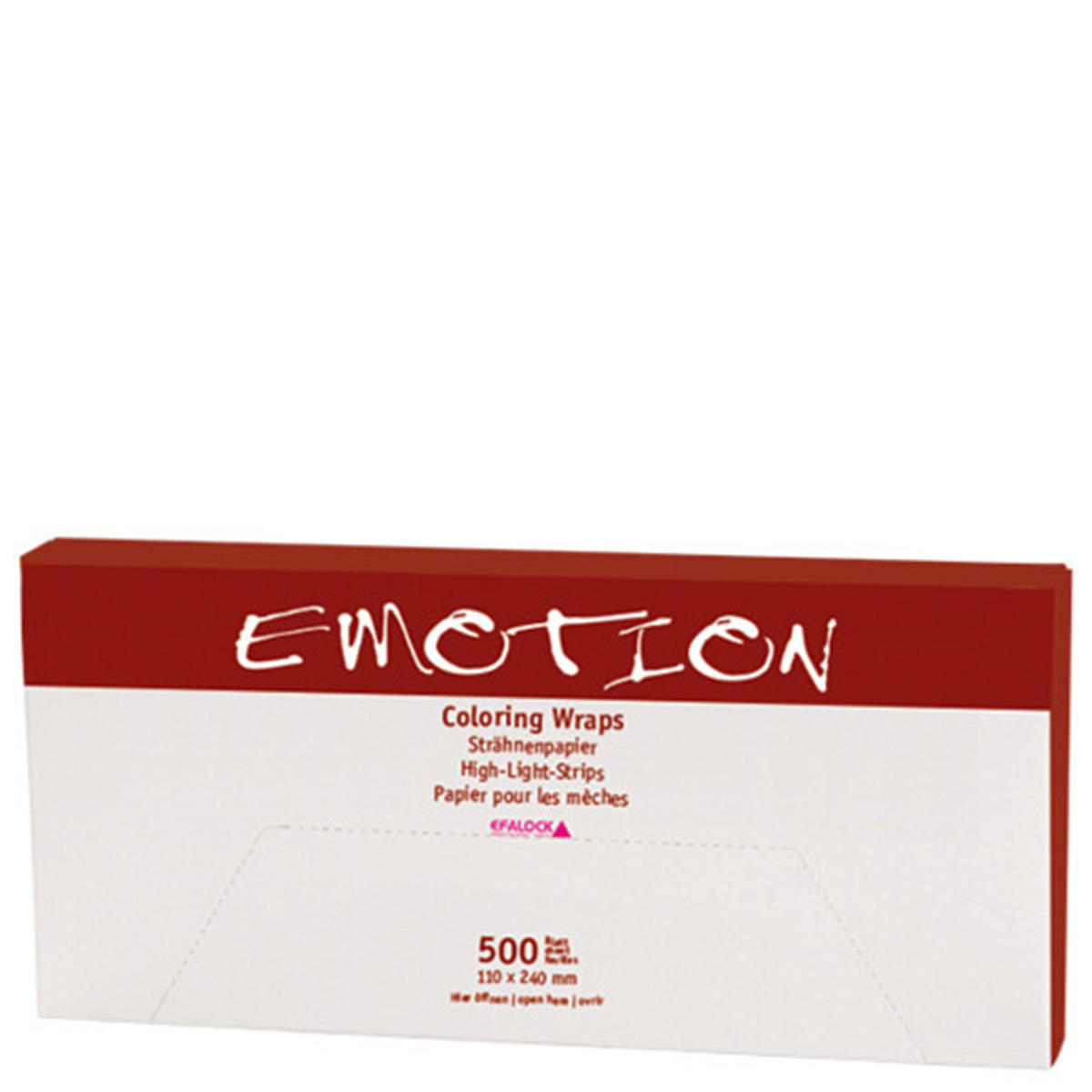 Efalock Emotion Coloring Wraps 110 x 240 mm