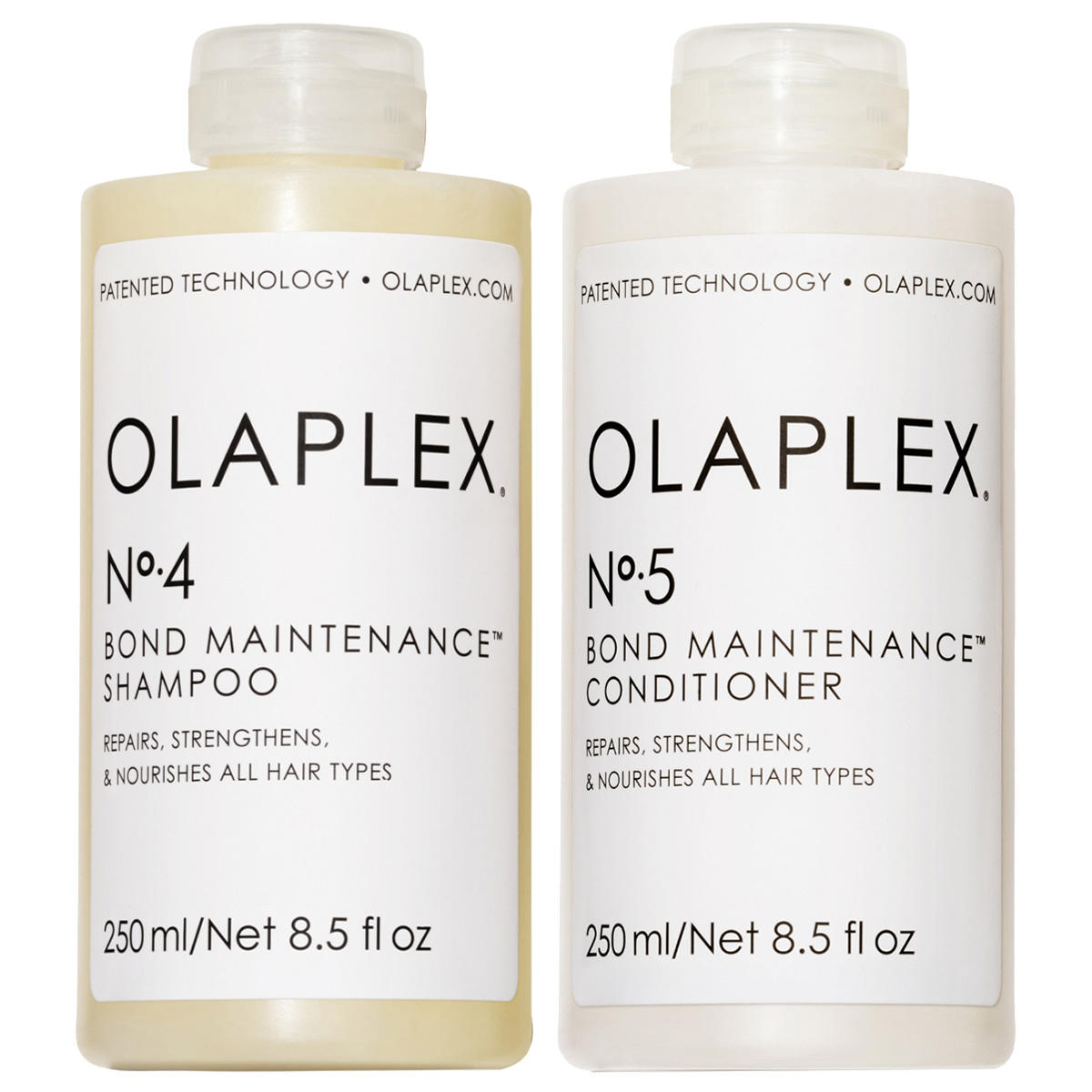 Olaplex No. 4 + No. 5 Set (Shampoo 250 ml + Conditioner 250 ml)